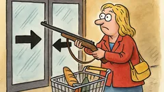 Vic: Zašto plavuša nosi pušku u trgovinu?