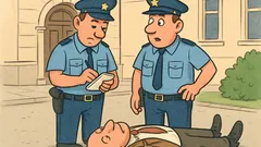 Vic: Idu dva policajca pokraj vijećnice…