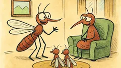 Vic: Mali komarac stiže kući nakon leta