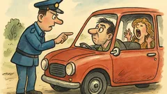 Vic: Zaustavi policajac vozača bez brzinomjera