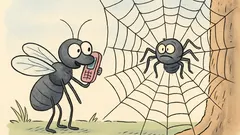 Vic: Muha zove pauka na mobitel