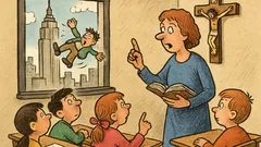 Vic: Na vjeronauku nastavnica objašnjava čudo…