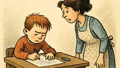 Vic: Mali Ivica piše pismo Perici