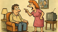 Vic: Dođe žena s posla i viče