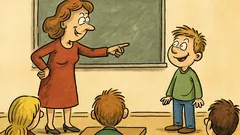 Vic: Učiteljica zamoli učenika za poslovicu