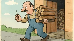 Vic: Odeš po čačkalicu u šumu...