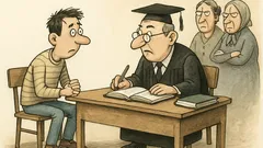 Vic: Student polaže ispit na Pravnom fakultetu