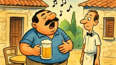 Vic: Mujo u konobi traži pivo