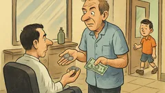 Vic: Dječak ulazi u frizerski salon...