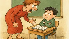 Vic: Učiteljica pita malog Ivicu