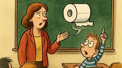 Vic: Učiteljica spominje tonu toaletnog papira