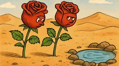 Vic: Išle dvije ruže pustinjom…