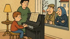 Vic: Ivice, vježbaj klavir za deset kuna?