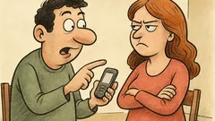 Vic: Zašto si mi sinoć poslala praznu poruku?