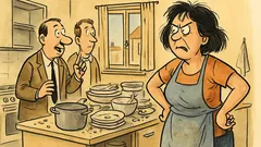 Vic: Pozvao sam prijatelja na večeru...