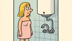 Vic: Zašto se plavuša nikad ne tušira?