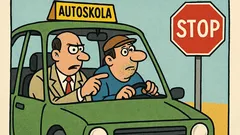 Vic: Vozi se Mujo u autoškoli...